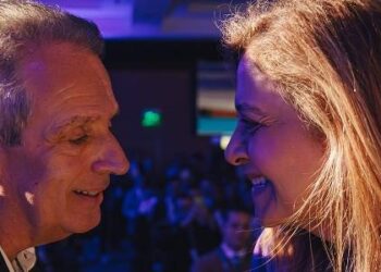Leila Pereira e Luiz Eduardo Baptista, presidentes de Palmeiras e Flamengo.