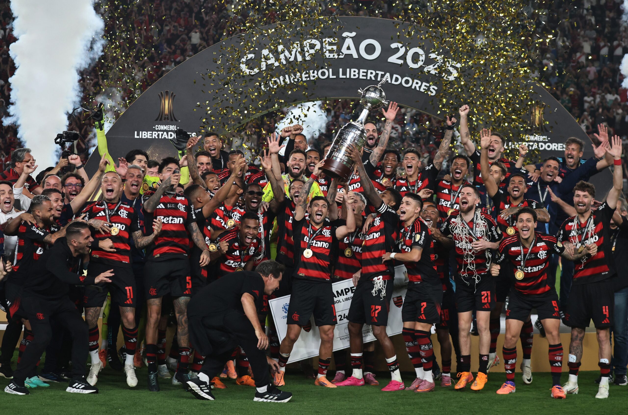 Comemoração Flamengo campeão da Libertadores