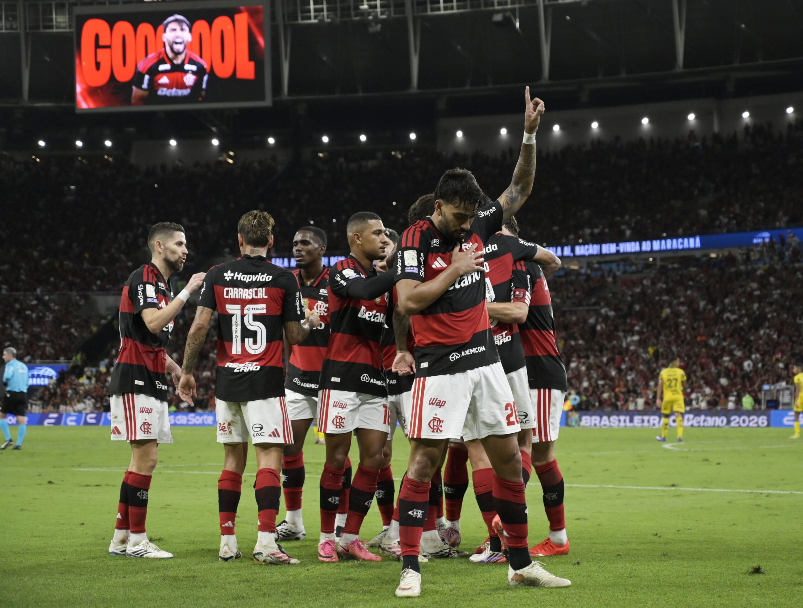 Paquetá em Flamengo x Mirassol