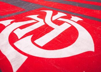 Escudo do Flamengo em imagem de arquivo.