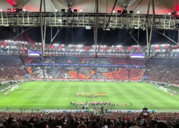 Maracanã durante partida do Flamengo